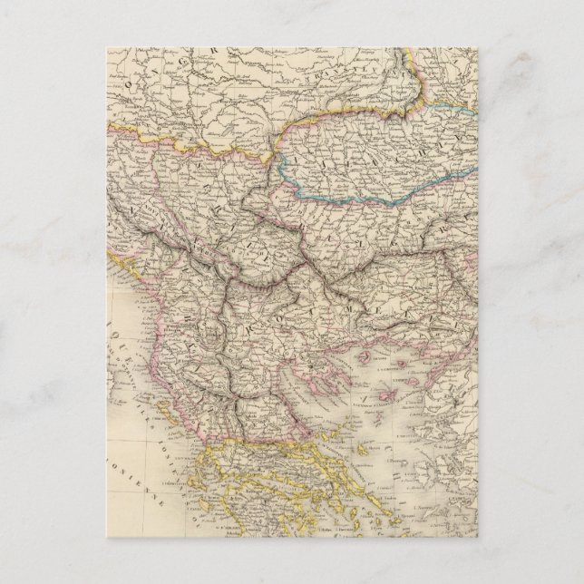 Carte Postale Turquie en Europe, Grèce (Devant)