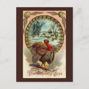 Carte postale Turquie Thankesgiving vintage