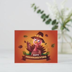 Carte postale Turquie Thankgiving