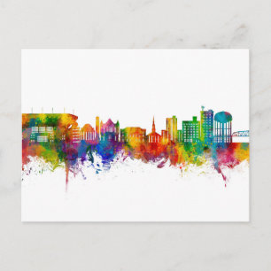 Carte Postale Tuscaloosa Alabama Skyline