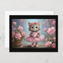 Tutu rose Ballerina Kitten
