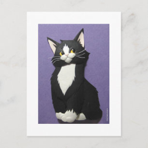 Carte postale Tuxedo Kitten