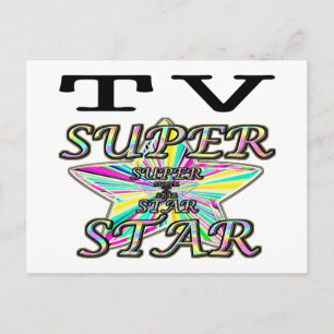 Carte Postale TV Superstar