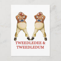 TWEEDLEDEE & TWEEDLEDUM AU WONDERLAND