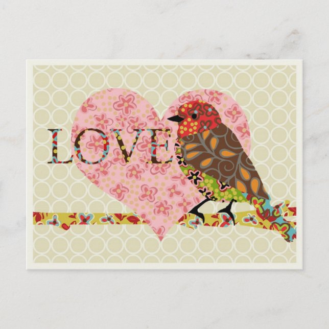 Carte postale Tweet de la salle de bal (Devant)