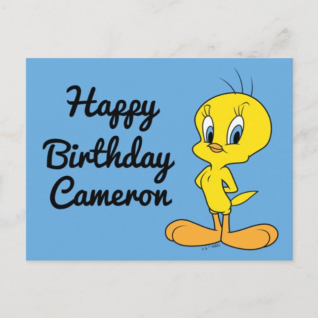 Carte Postale TWEETY™ | Clever Bird (Devant)