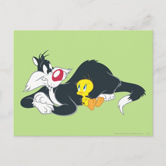 Carte Postale TWEETY™ En action Pose 14 (Devant)