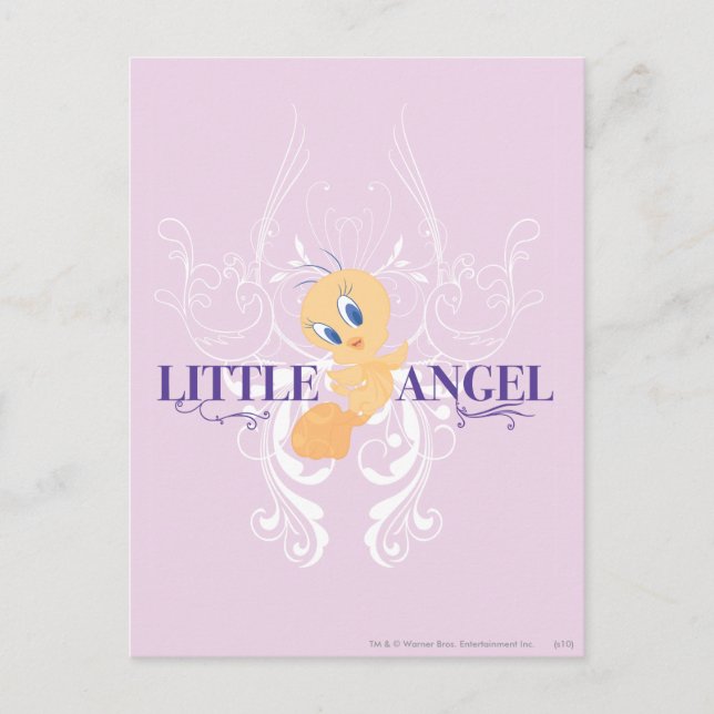 Carte Postale TWEETY™ "Petit Ange" (Devant)