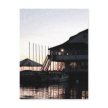 Twilight au bord du lac, Kingston (Ontario)