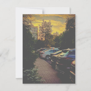 Carte postale Twilight Silence Urban - Personnalis