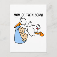 Twin Boys Maman-Stork Tshirts et cadeaux