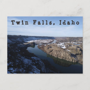 Carte postale Twin Falls Snake River Canyon