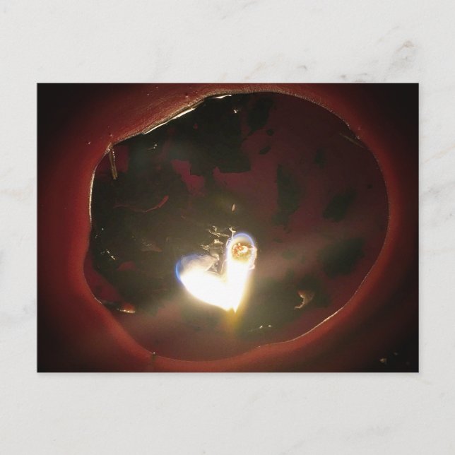 Carte Postale Twin Flame Heart (Devant)