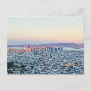 Carte Postale Twin Peaks San Francisco