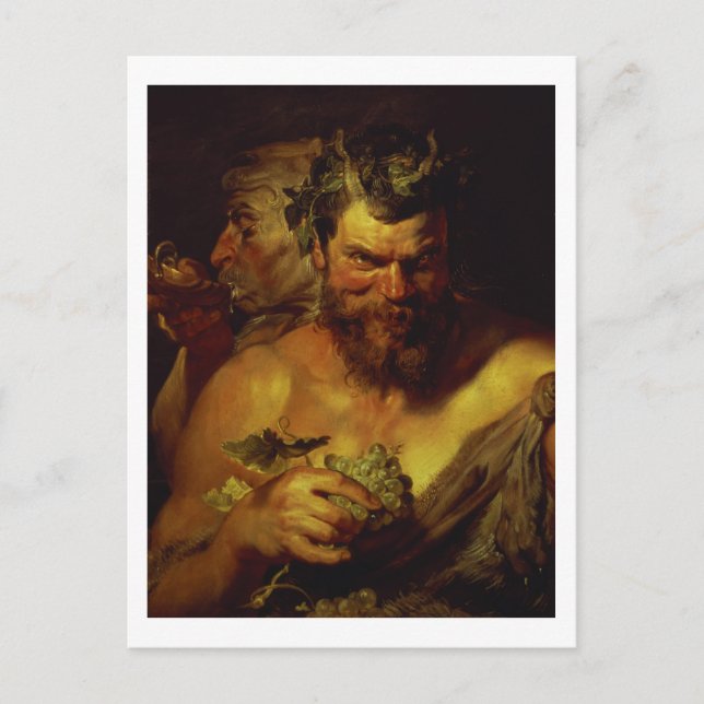 Carte Postale Two Satyrs (Devant)