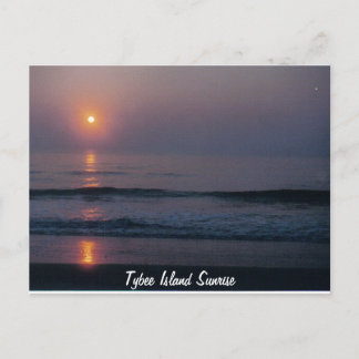 Carte postale Tybee Island Sunrise Georgia