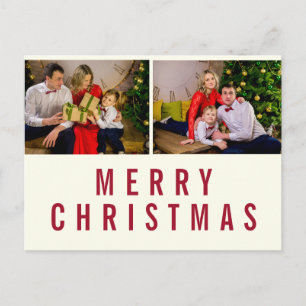 Carte Postale Typographie Bourgogne Joyeux Noël Photo