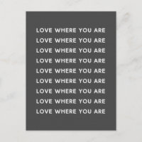Typographie Word Inspirationnelle Noire