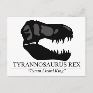 Carte Postale Tyrannosaure Rex