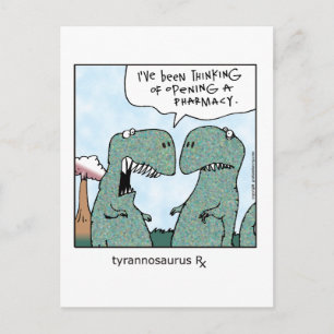 Carte Postale Tyrannosaurus Rx