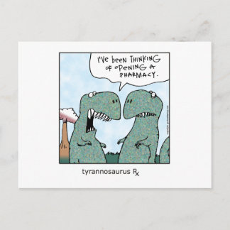 Carte Postale Tyrannosaurus Rx