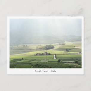 Carte Postale Tyrol du Sud Photo Italie
