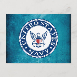 Carte Postale U.S. Navy   Navy Alt Emblème