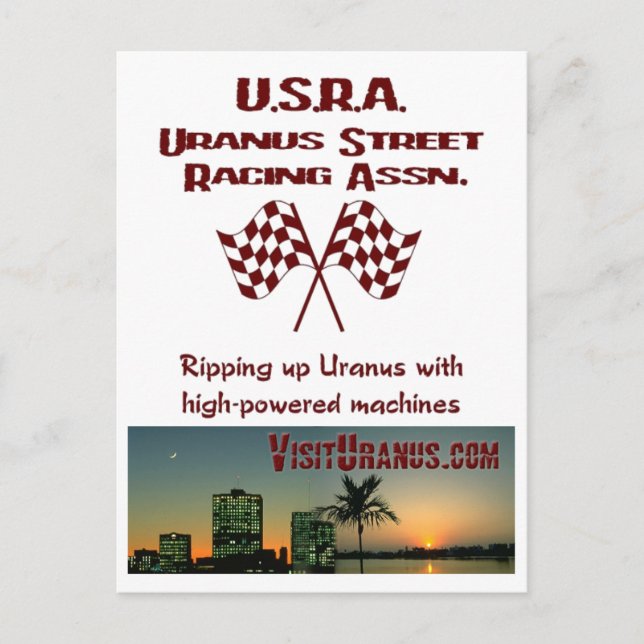 CARTE POSTALE U.S.R.A. (Devant)