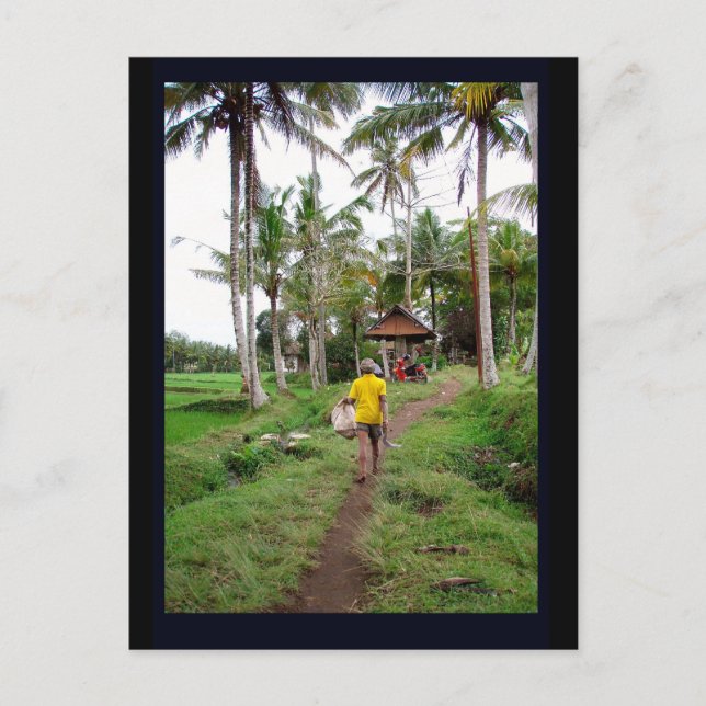 Carte Postale Ubud Bali (Devant)