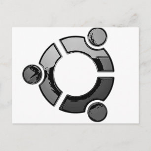Carte Postale Ubuntu (chrome)