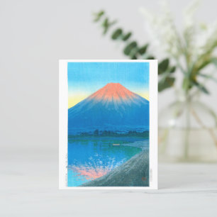 Carte Postale Ukiyoe - hasui - No.7 Daybreak au-dessus du lac Ya