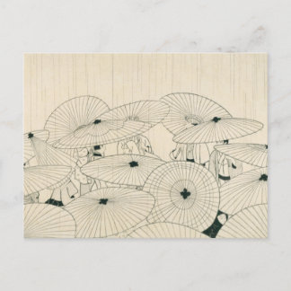Carte Postale Ukiyoe moderne par Komura Settai
