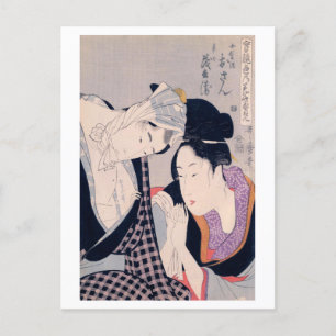Carte Postale Ukiyoe [Utamaro] beautés 008