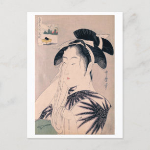 Carte Postale Ukiyoe [Utamaro] beautés 021
