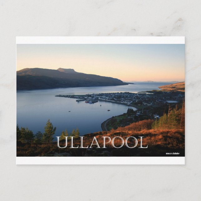 Carte postale Ullapool (Devant)