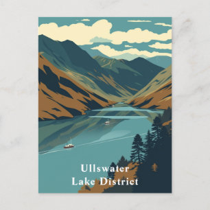 Carte Postale Ullswater, Lake District, Angleterre Art