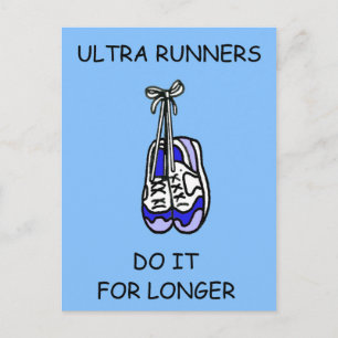 Carte Postale Ultra Runners le font plus longtemps