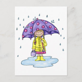 Carte Postale Umbrella Sweetie