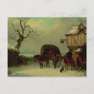 Carte Postale Un {1}petit déjeuner gratuit{/1} est servi tous le