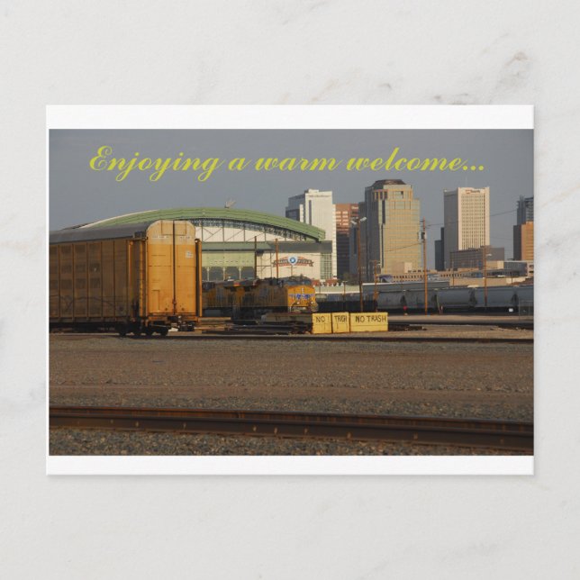 Carte Postale un accueil chaleureux chez phoenix AZ (Devant)