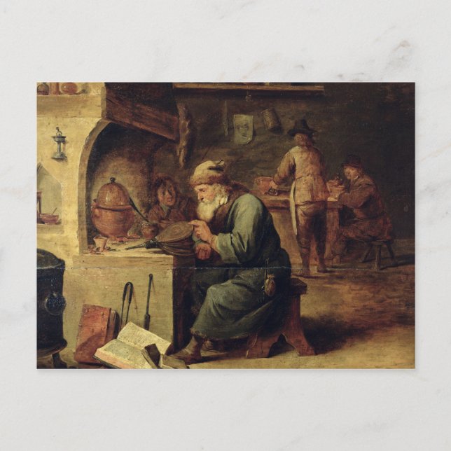 Carte Postale Un alchimiste (Devant)
