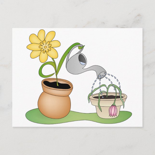 Carte Postale Un ami dans le besoin (Devant)