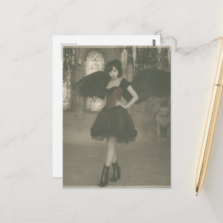 Carte Postale Un ange sexy de la photographie vintage