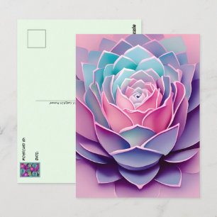 Carte Postale Un Anime Succulent, Post-croisement