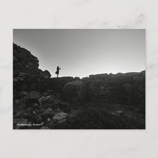 Carte Postale Un aperçu du passé / Aruba (Devant)