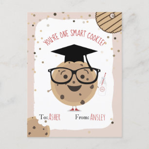 Carte Postale Un biscuit intelligent et le lait enfants salle de