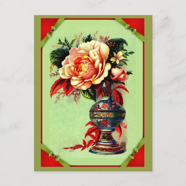 Carte Postale Un bouquet pour vous ! À partir de 1885. (Devant)