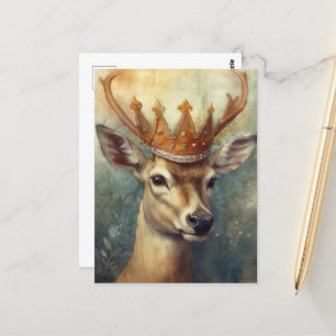 Carte Postale Un cerf royal