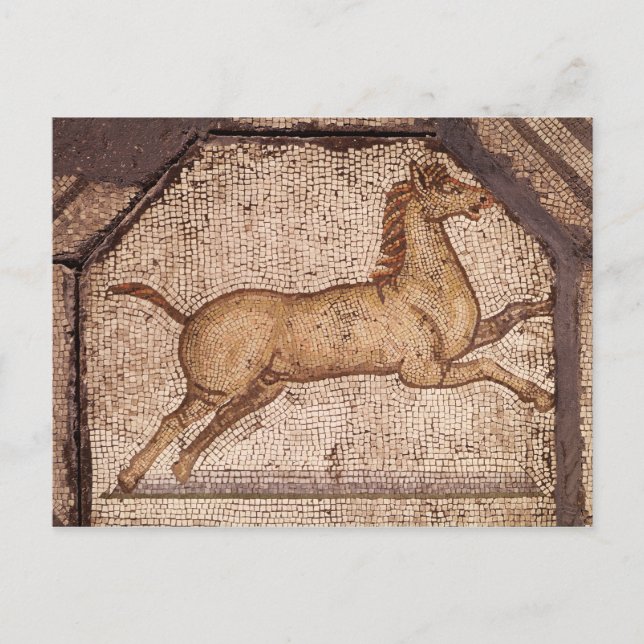 Carte Postale Un cheval, détail d'Orphée Charme des animaux (Devant)