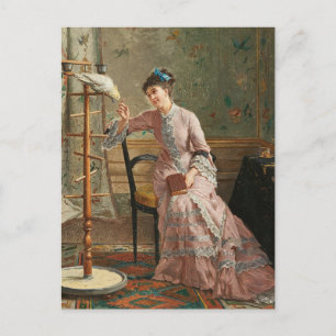 Carte Postale Un Cockatoo   Gustave Léonard de Jonghe